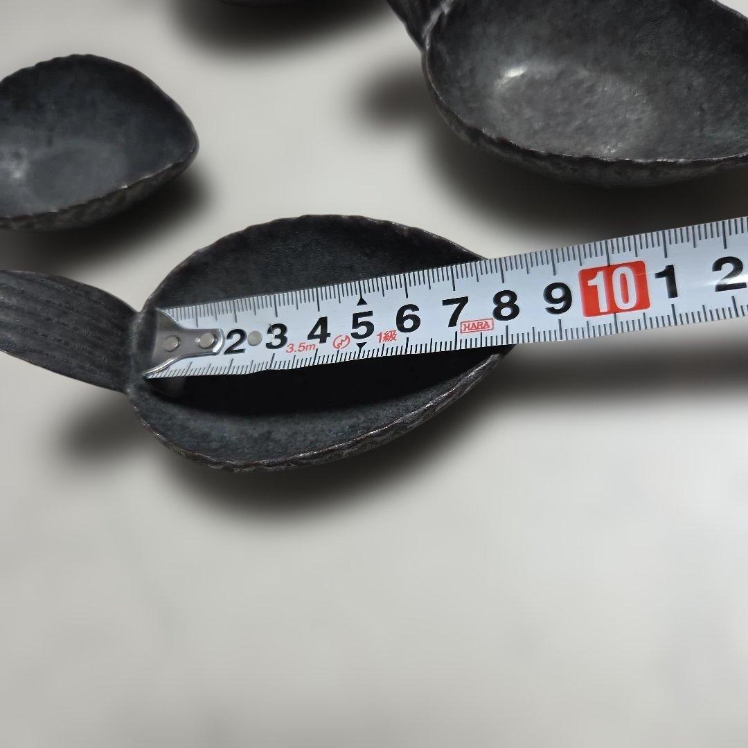 市野吉記　匙　4個