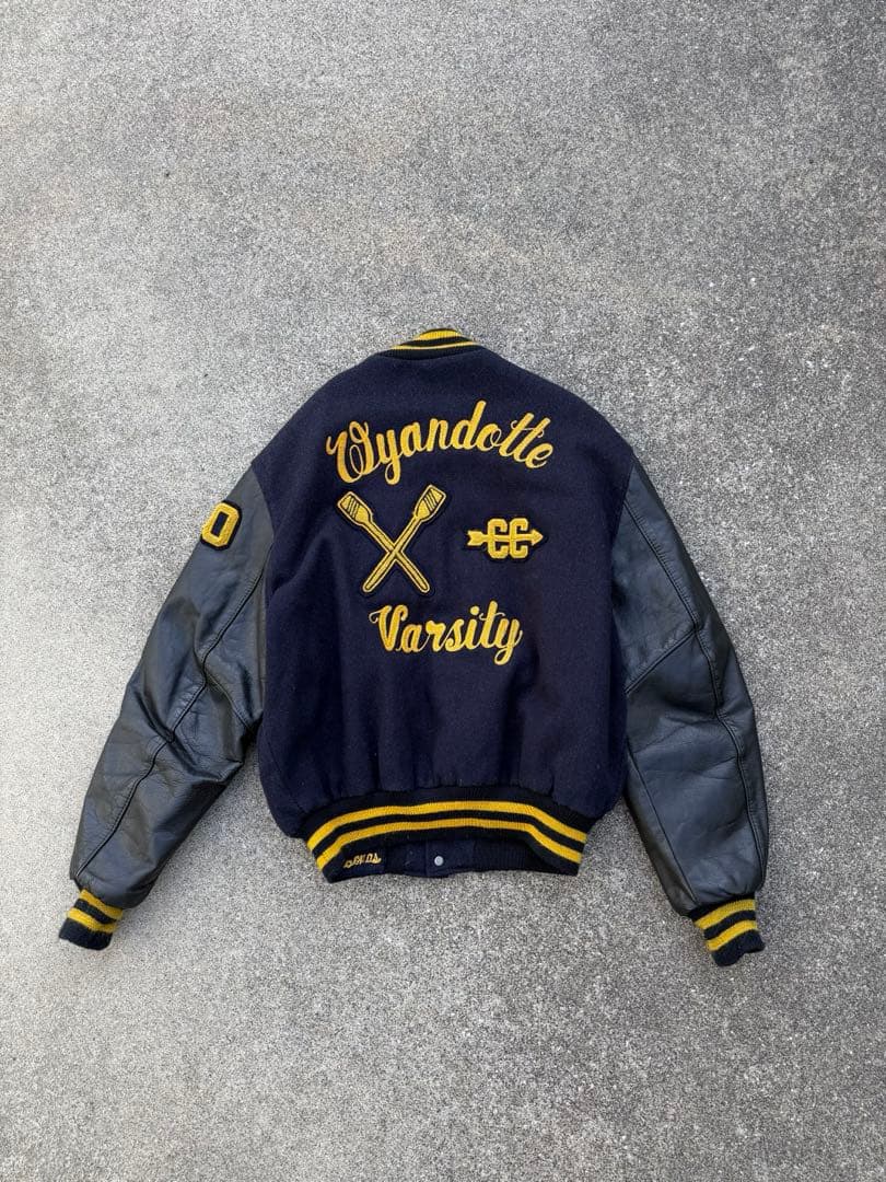 m*c様 70s〜 レザースタジャン usa製 チェーンステッチ 短丈 アメカジ