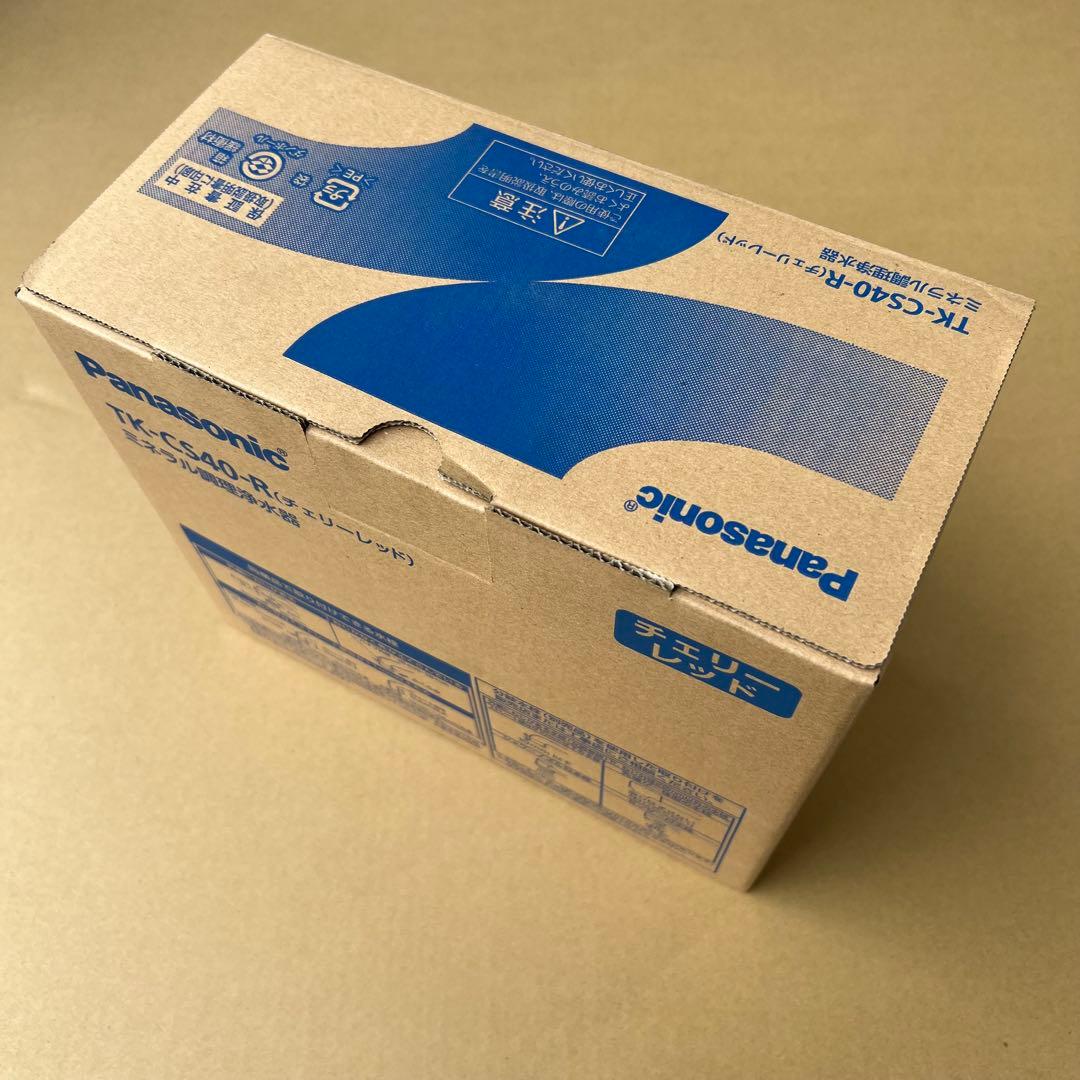 Panasonic TK-CS40-R ミネラル浄水器 赤