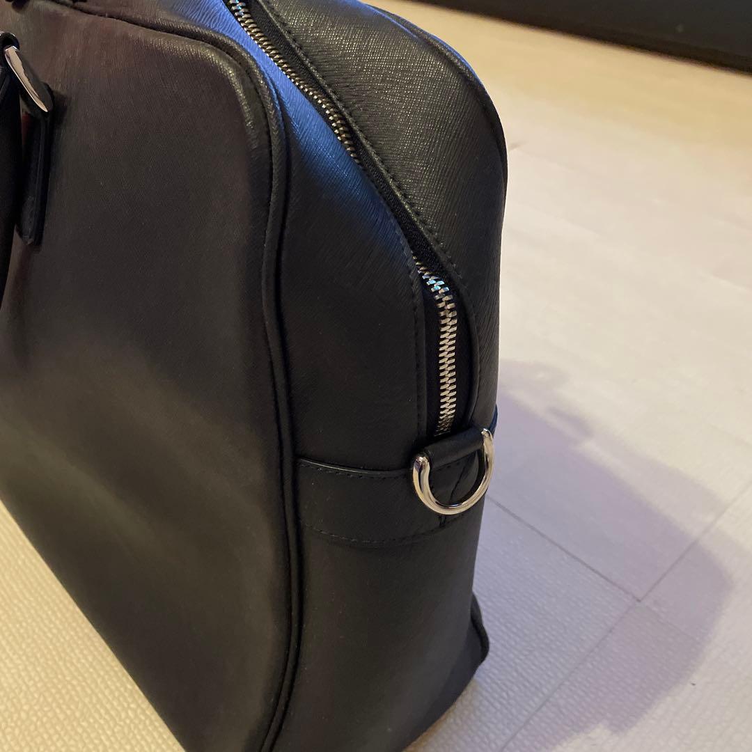 ユナイテッドアローズ　ビジネスバッグ　ネイビー