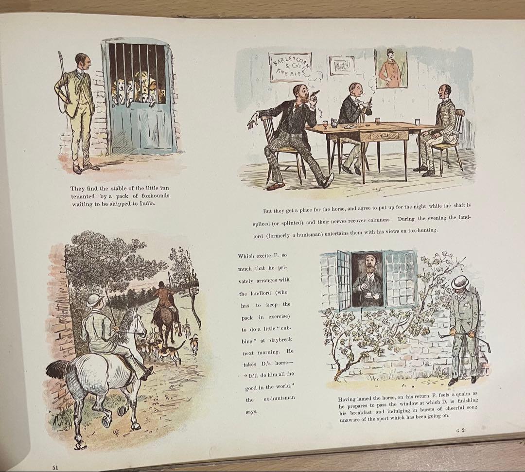 No.374 希少 古書 洋書 絵本 コールデコット アンティーク