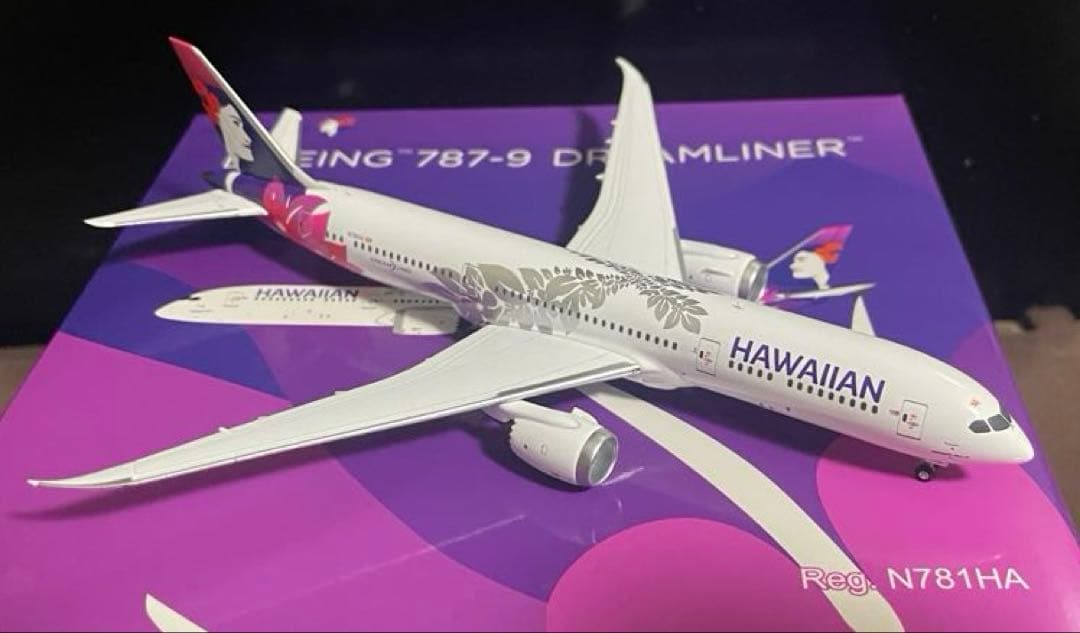 ハワイアン航空 B787-9 1/400 飛行機模型