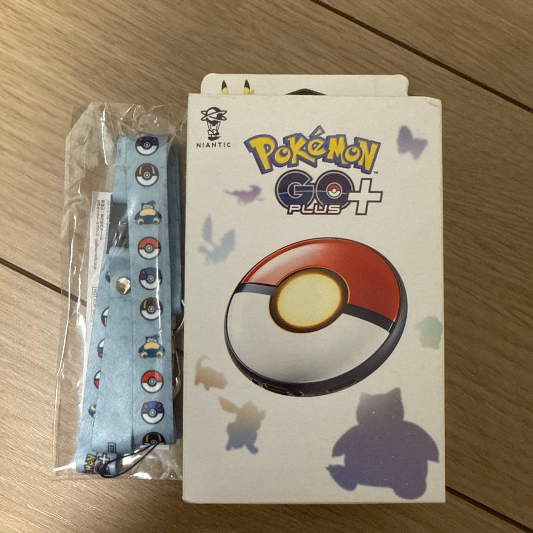新品未開封 Pokemon GO Plus + ストラップ付き