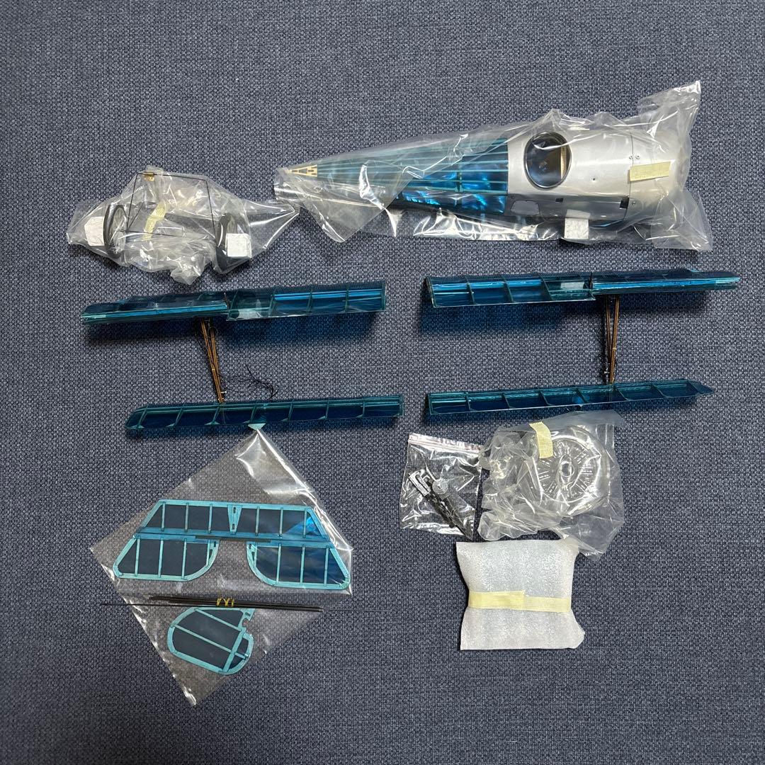 レア【木箱入り】 京商 「Nieuport」 RC 組み立てキット