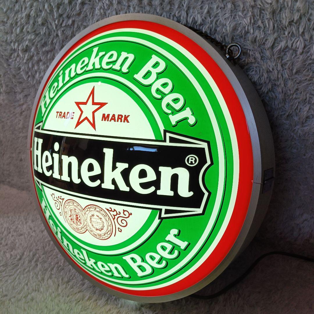 希少 非売品 ハイネケン ネオンライト 看板 店舗用 ディスプレイ 大型 電飾
