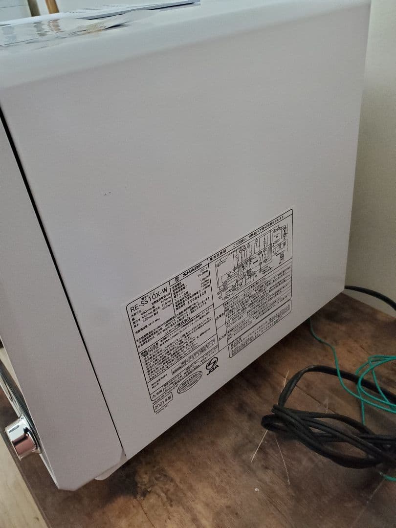 ジャンク品　SHARP RE-SS10X-W オーブンレンジ 30L 使用可能