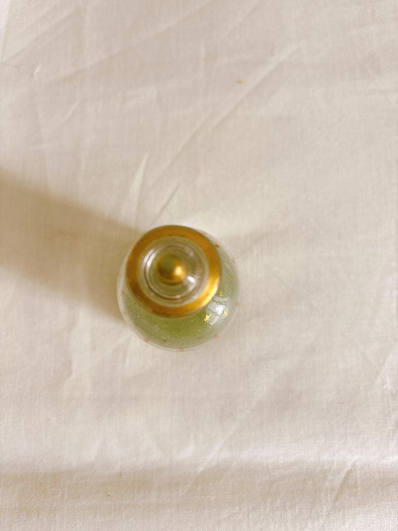 フランスアンティーク　NapoléonIII世時代吹きガラス製パフュームボトル