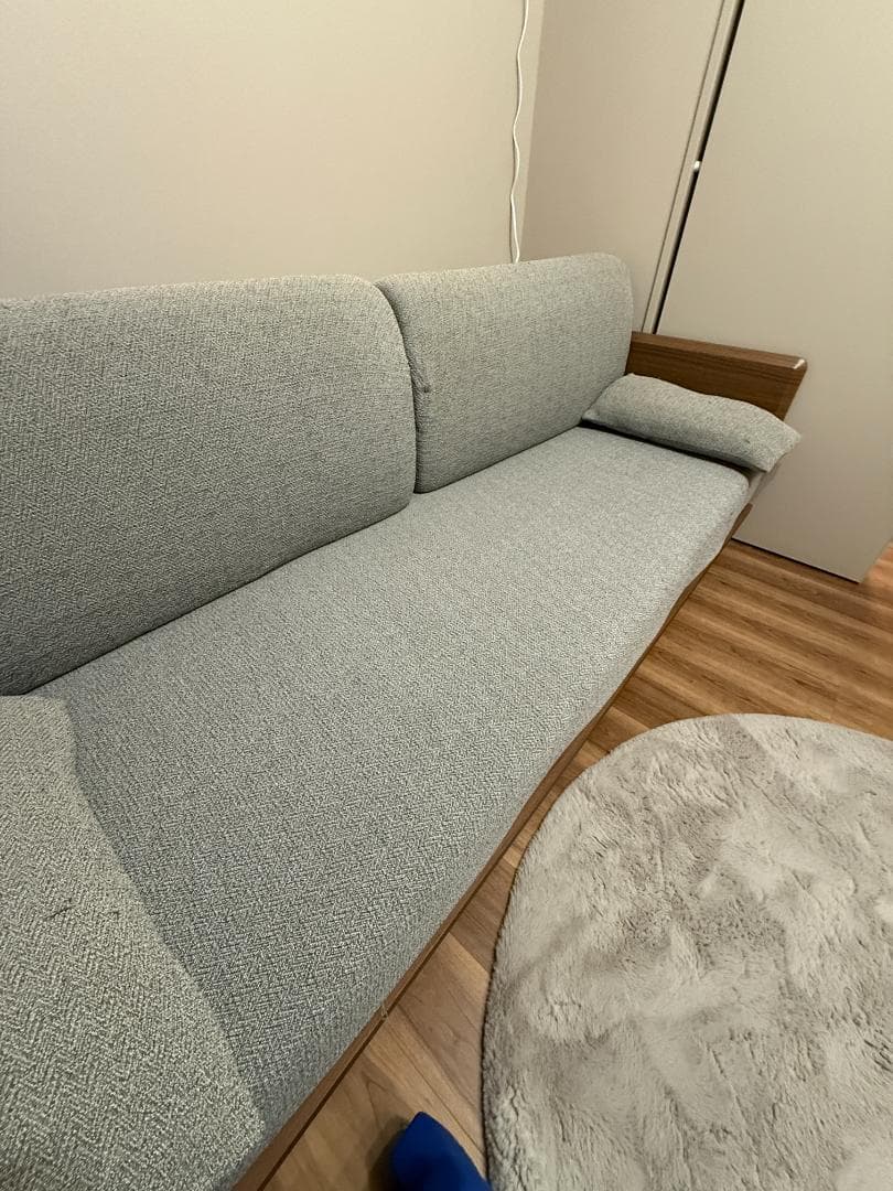 ニトリ 3way ソファベッド ミドルブラウン203CM