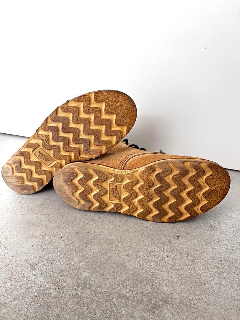 RED WINGアイリッシュセッタースポーツブーツ.スエード.犬タグ