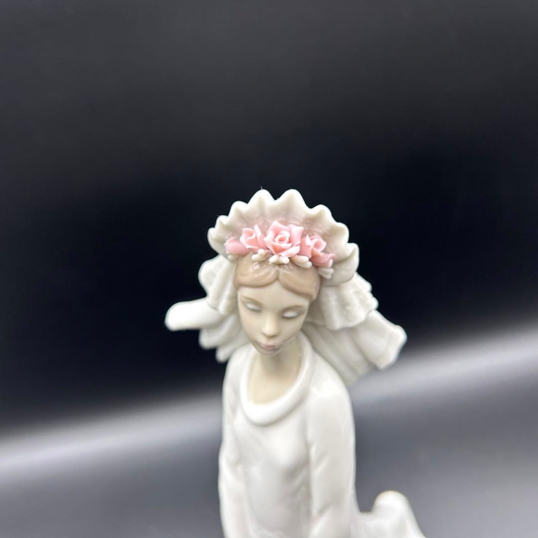 【未使用級】Lladro リヤドロ No.6329 幸への道　置物　花束　ブーケ