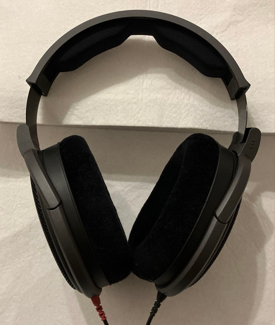 Sennheiser HD600 箱　説明書　変換プラグ付　有線ヘッドホン　美品