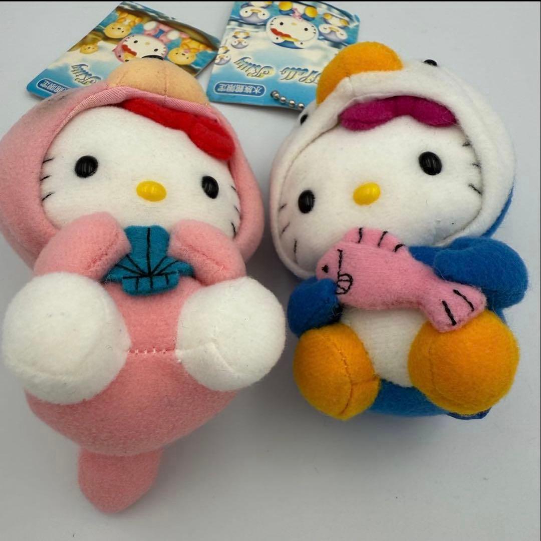 ✨2002年✨レア✨ ハローキティ 水族館限定 ラッコ ペンギン マスコット