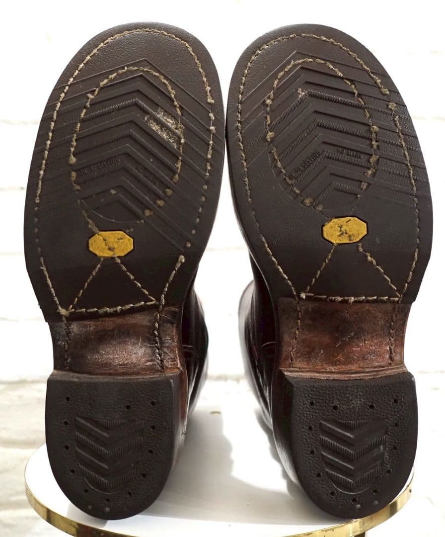 WESCO ウエスコ BOSS スチールトゥ エンジニアブーツ 81/2D 茶