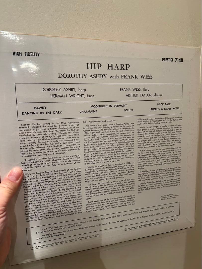 Dorothy Ashby With Frank Wess ‎ Hip Harp