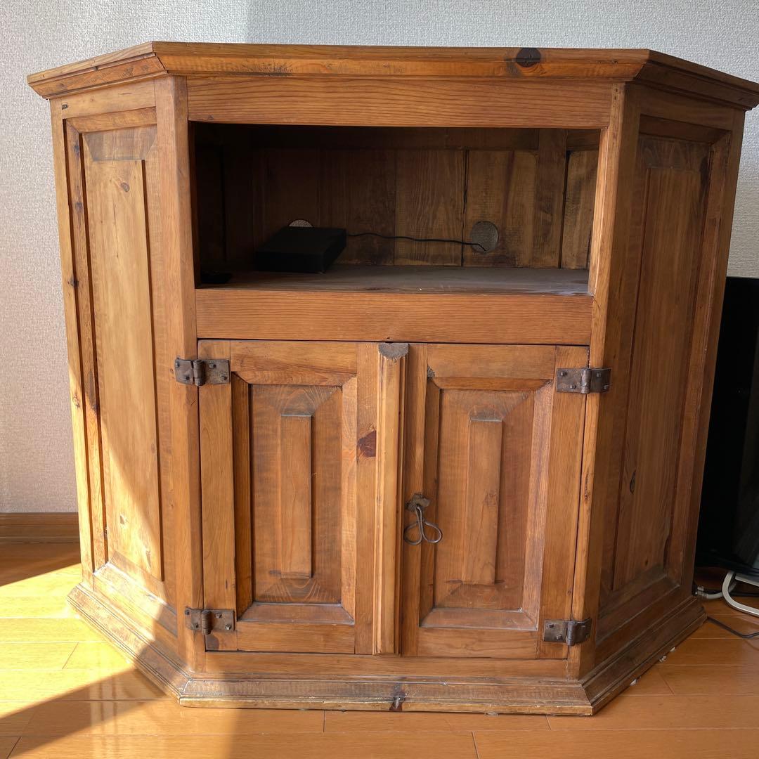 輸入家具　無垢材　メキシコ家具　セグシーノ　テレビ台