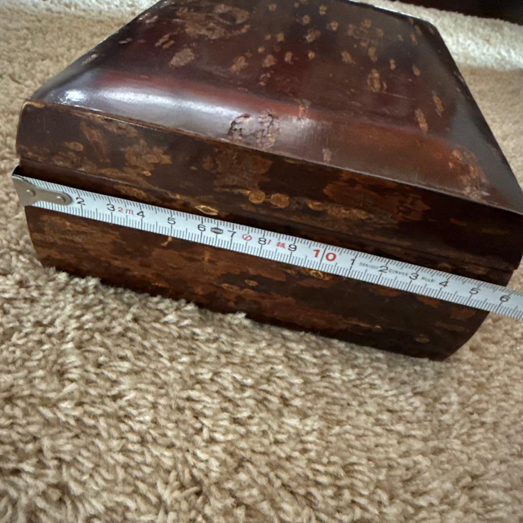 桜皮細工　樺細工　伝統工芸　秋田角館　オルゴール付き宝石箱　アクセサリーケース