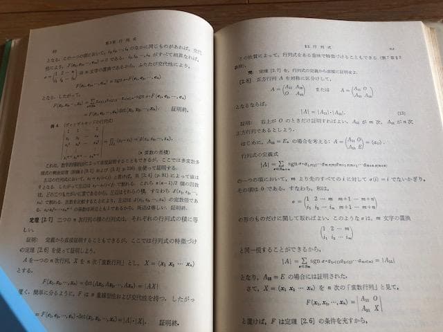 線型代数入門 齊藤正彦 著 東大出版 いna476y73