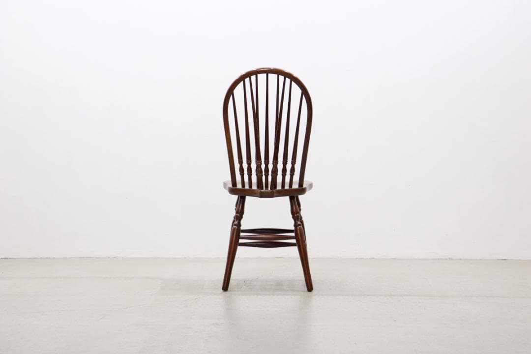 秋田木工 ダイニングチェア ウィンザーチェア 椅子 曲木 無垢材 スポーク
