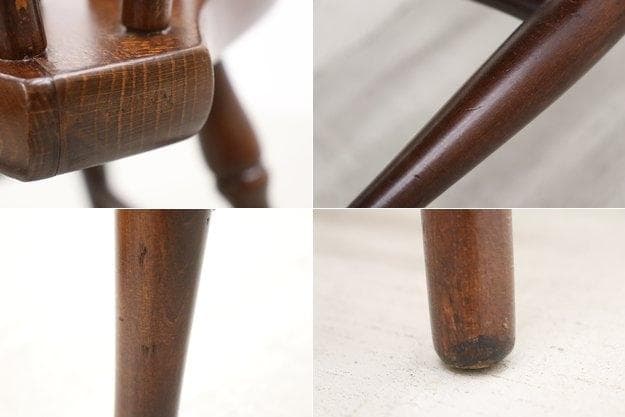 秋田木工 ダイニングチェア ウィンザーチェア 椅子 曲木 無垢材 スポーク