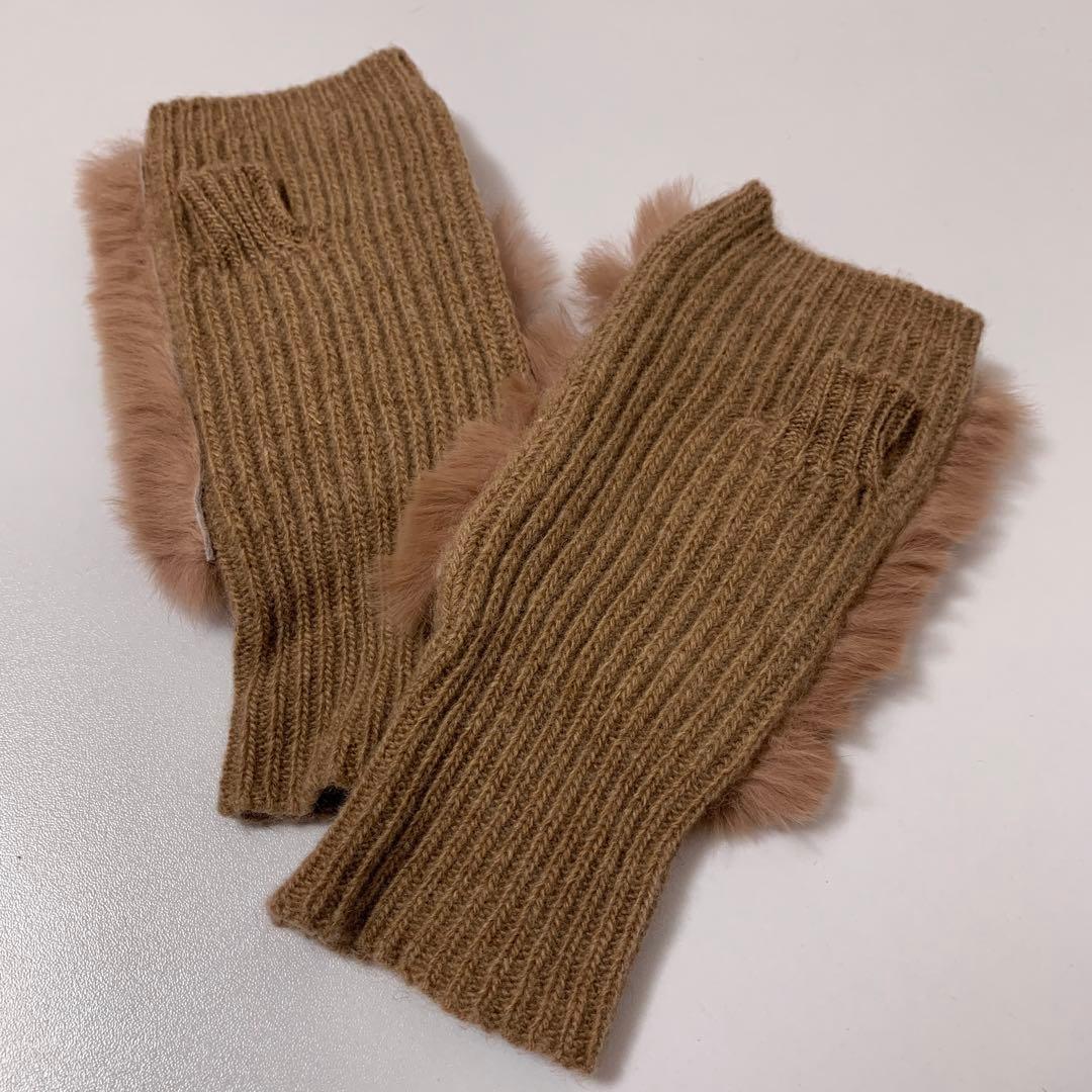 ドゥーズィエムクラス購入 ALPO/アルポ ファーミトン 手袋 キャメル