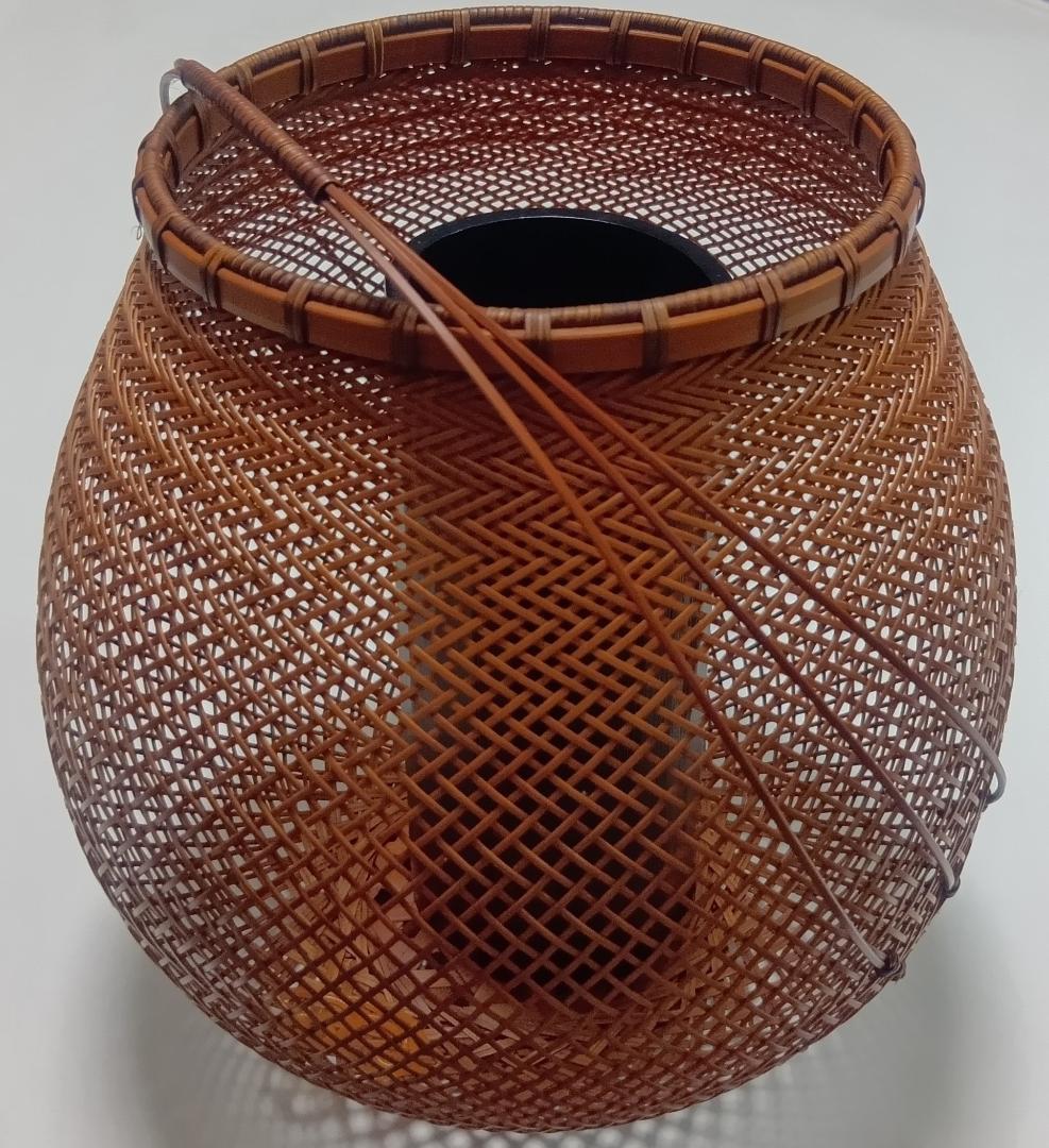 【期間限定～2/8】 花籠 はなかご 竹工芸 茶道具 伝統工芸品