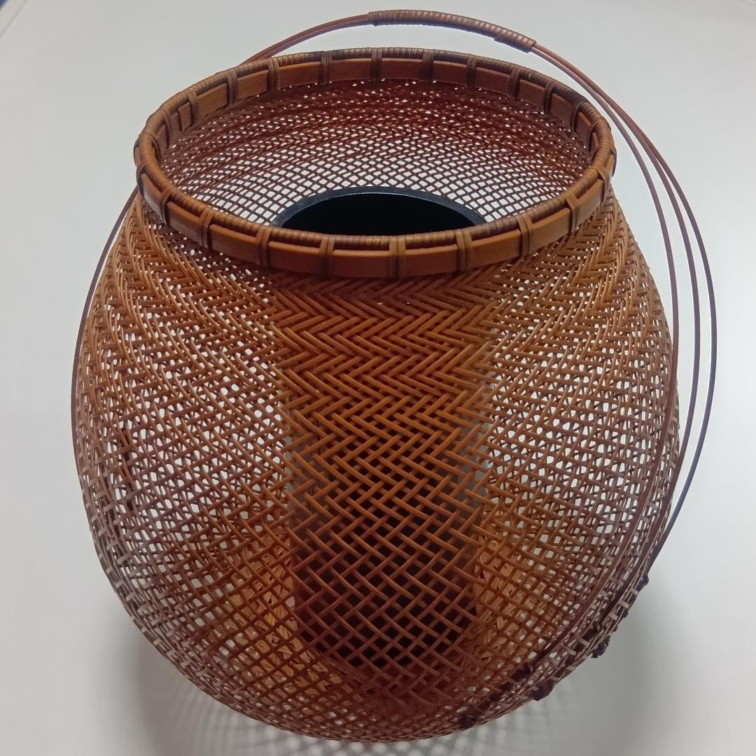 【期間限定～2/8】 花籠 はなかご 竹工芸 茶道具 伝統工芸品