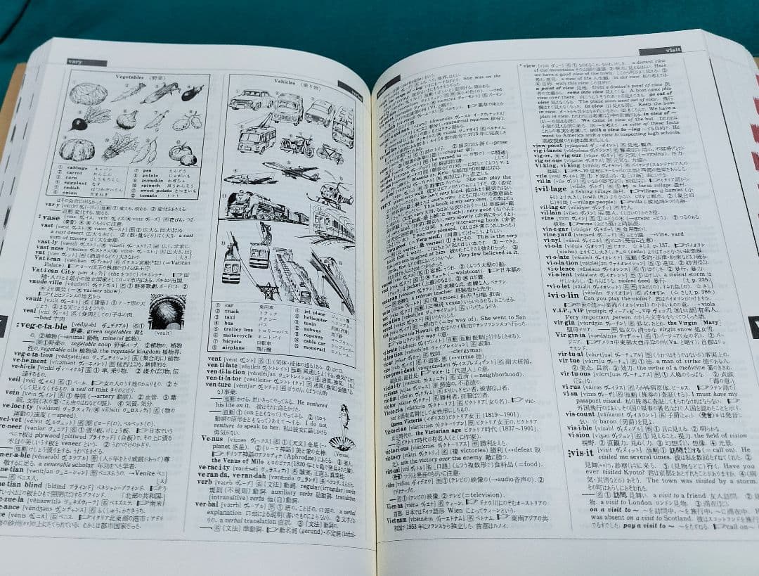 ３冊機能！✨Words & Words 100,000-国語と英語と情報の辞典✨