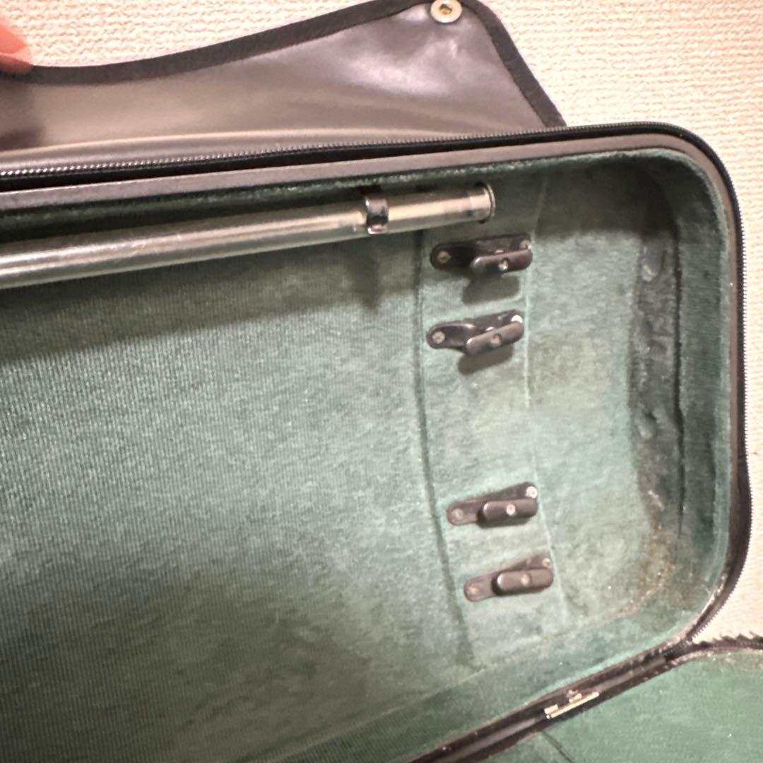 GEWA バイオリンケース 4/4サイズ 湿度計付き 弦楽器 弓4本収納