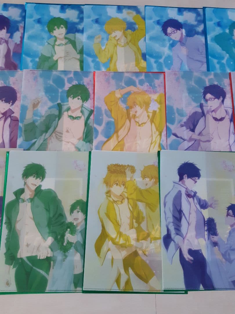 劇場版 Free!FS 後編 ムビチケ 特典 クリアファイル 全種セット