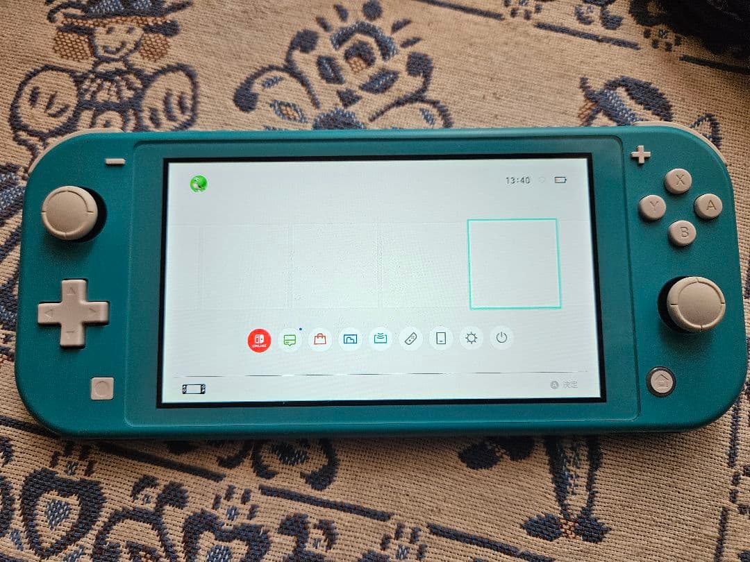 Nintendo Switch Lite ターコイズブルー 中古箱付き