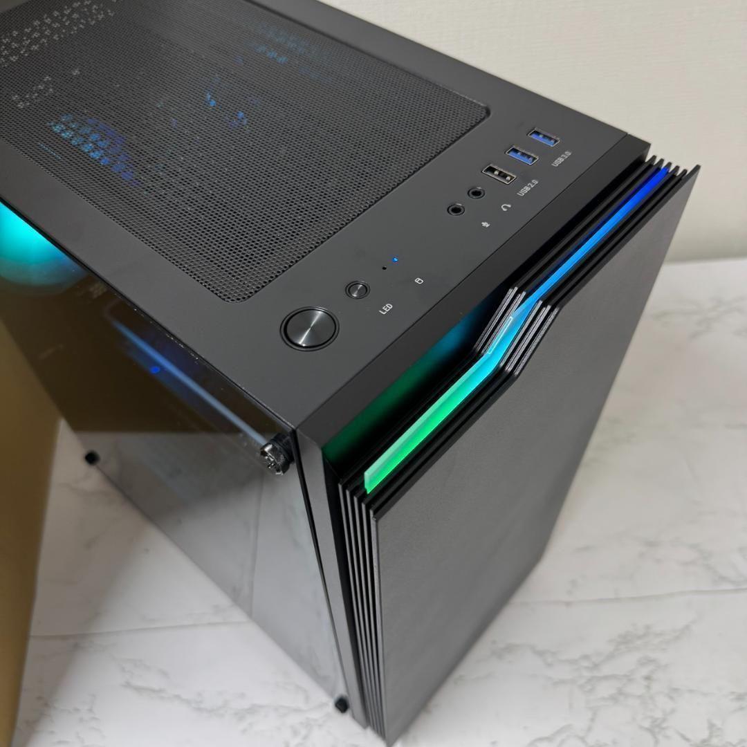 【即納激安ブラックモデル】RTX5070Ti搭載ゲーミングPCフルセット✨新品