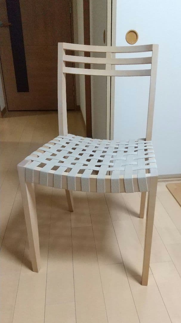 リッツウェル ダイニング木製編み込みチェア