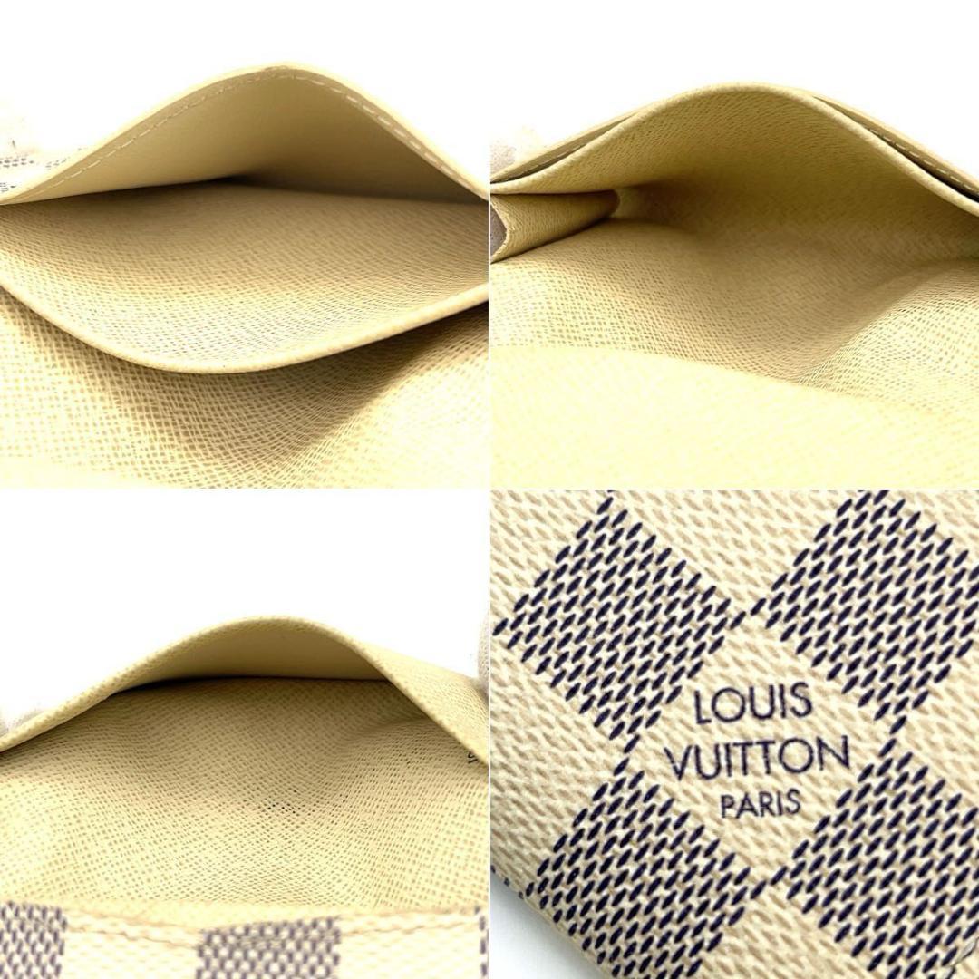 【極美品】ルイヴィトン ダミエ アズール カードケース 名刺入れ 男女兼用