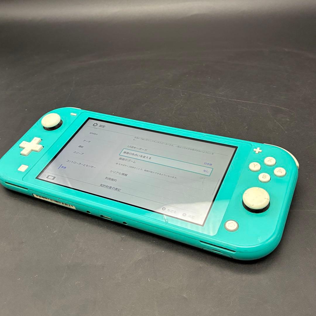 【起動OK】Nintendo Switch Lite ターコイズ　ジャンク