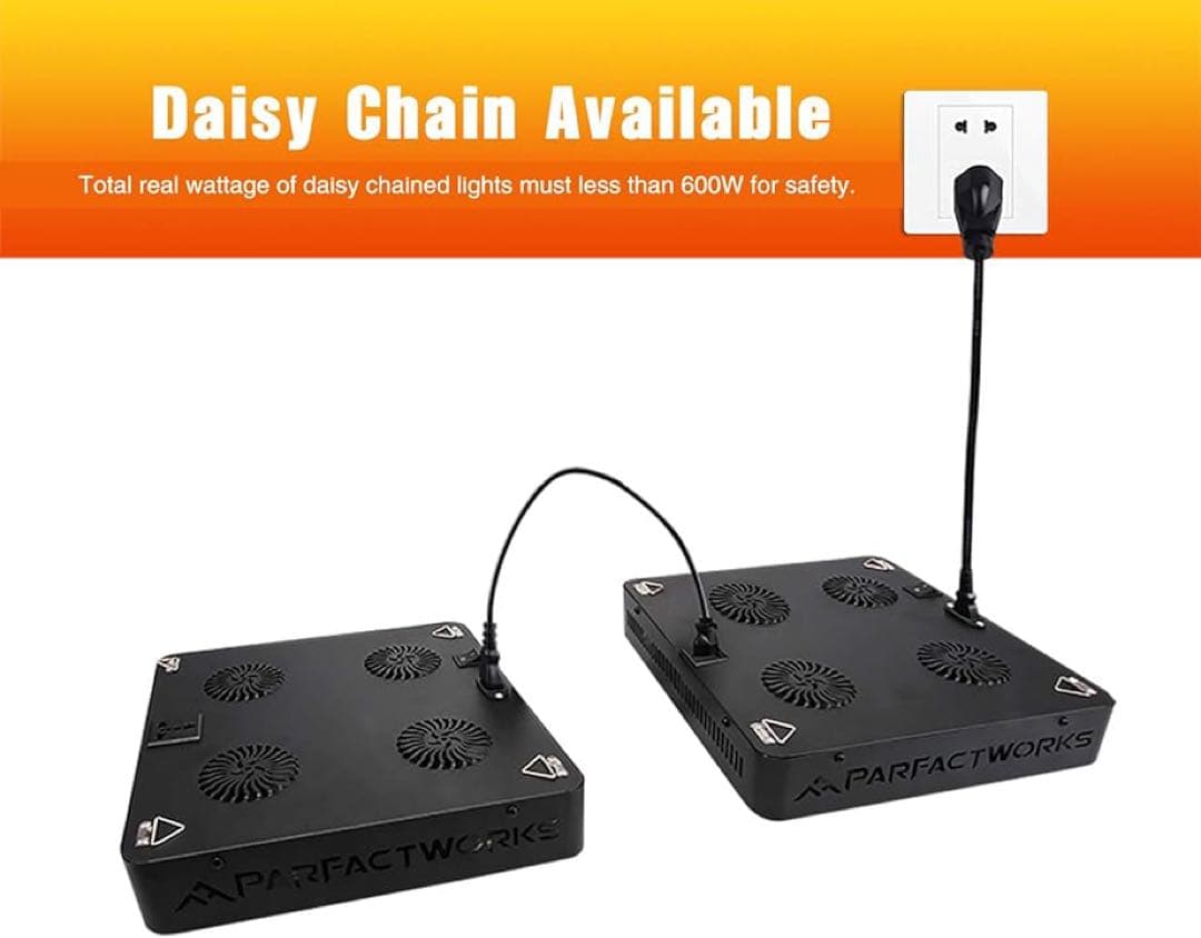 新品未使用 植物育成ライト フルスペクトル LED グロウライト