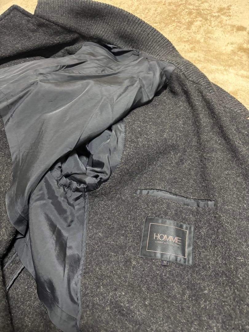 超レアなCOMME des GARCONS HOMMEのウールロングコート