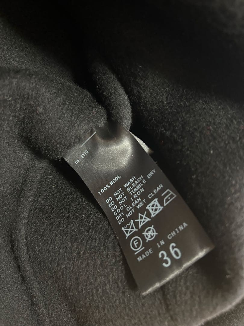 Spick&Span スーパー160sテントラインショートコート