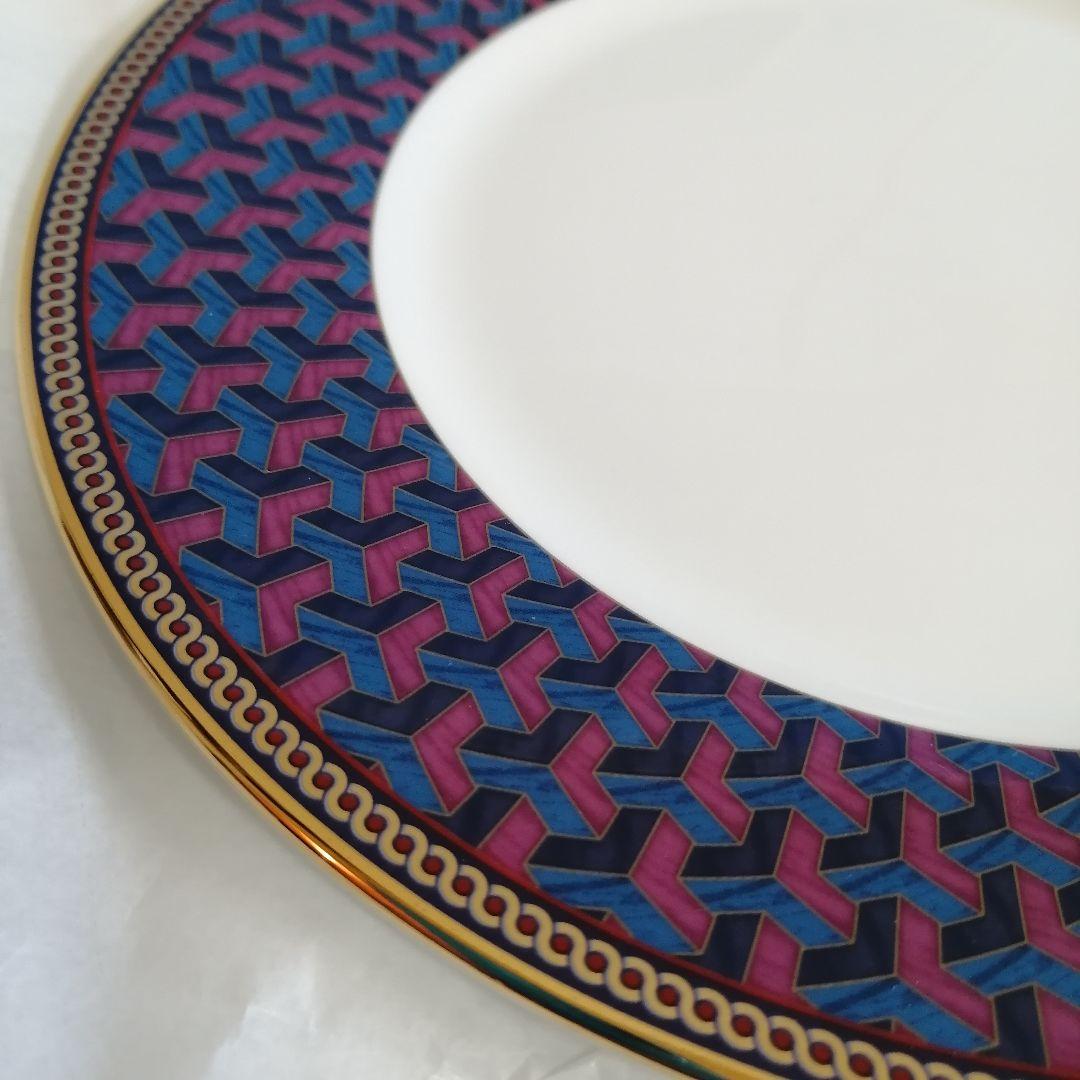 希少/ウェッジウッド デザートプレート3枚セット ビザンス 英国製