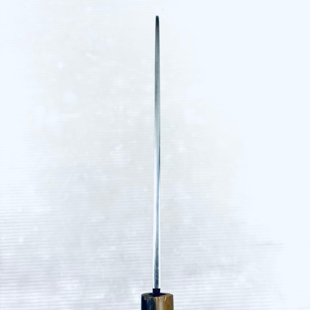 【研ぎ済み】新潟三条　忠房　鋼　薄刃包丁　大型　刃渡り21cm