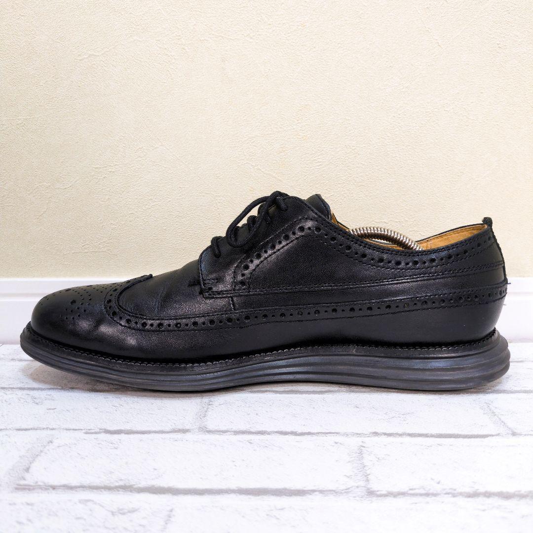 極美品　COLEHAAN　コールハーン　GRAND.OS　ウイングチップ　外羽根