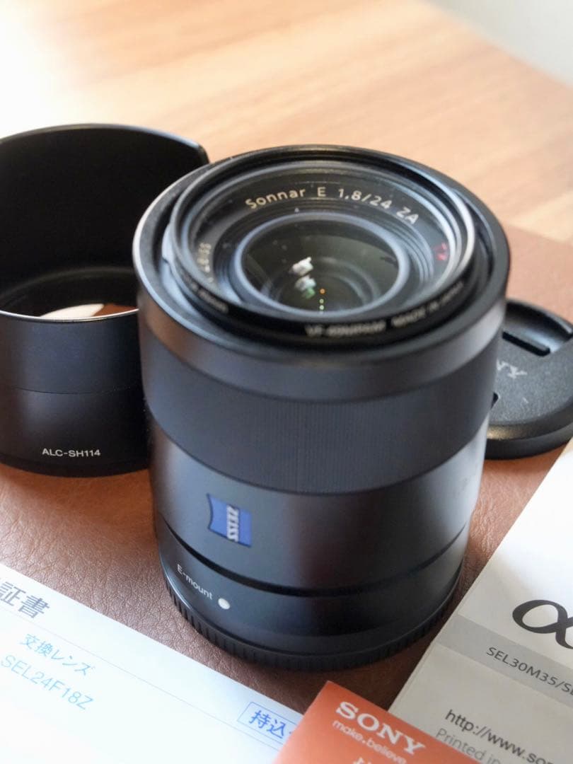 T*e様 神レンズ！SONY SonnarT＊E24mm F1.8ZA SEL2