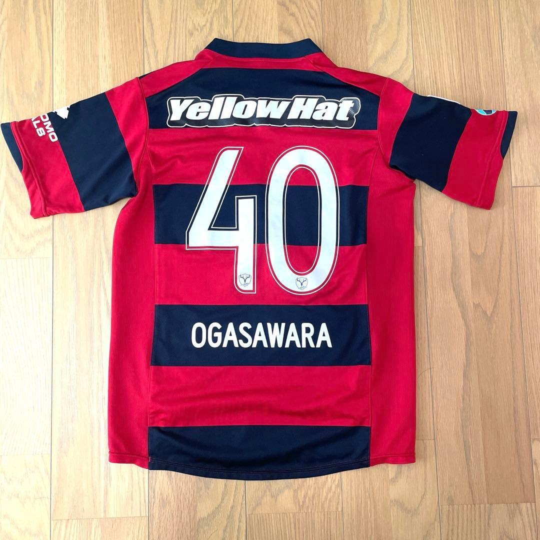 鹿島アントラーズ　2008ユニフォーム　小笠原選手　Sサイズ　天皇杯優勝