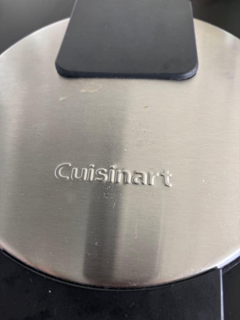 【美品】クイジナート ワッフルメーカー 4枚焼 丸型 BPAフリー