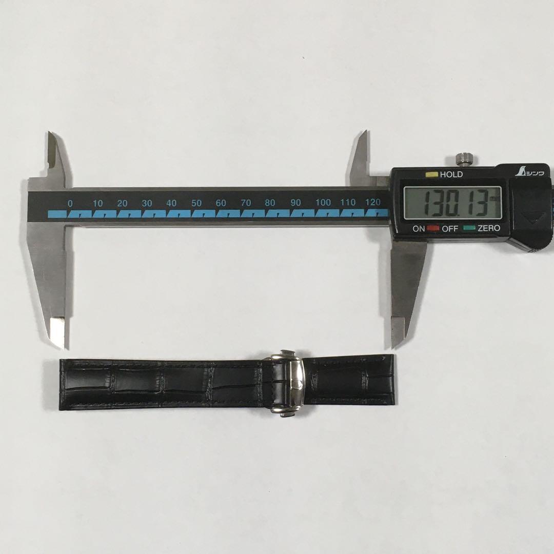 オメガ 20mm 本革ベルト Dバックル　リプロ