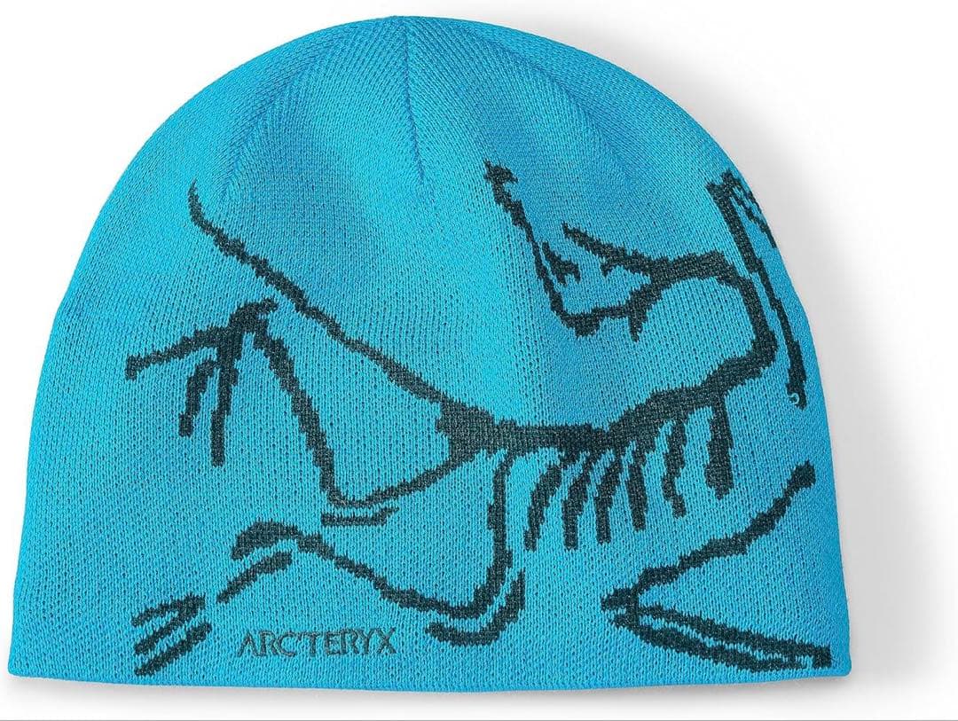 ARC'TERYX 水色ニット帽・ビーニー 確実正規品