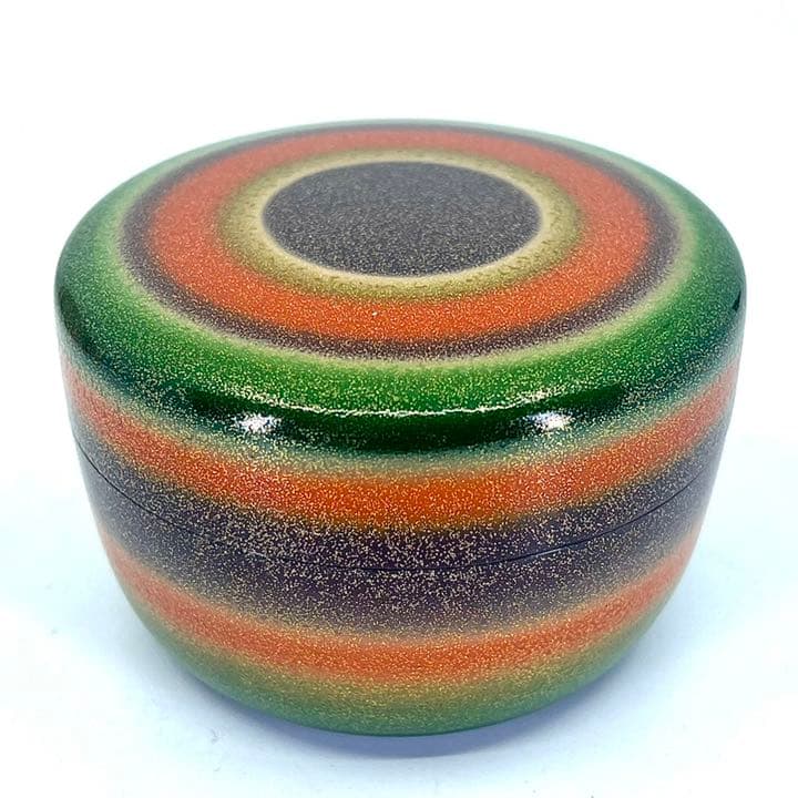 石津外記造　独楽平棗