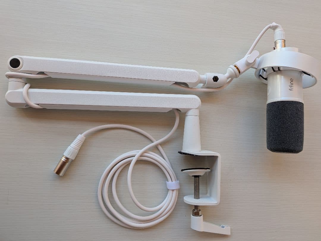 BM 88 K688 XLRケーブル ホワイト ダイナミックマイクセット