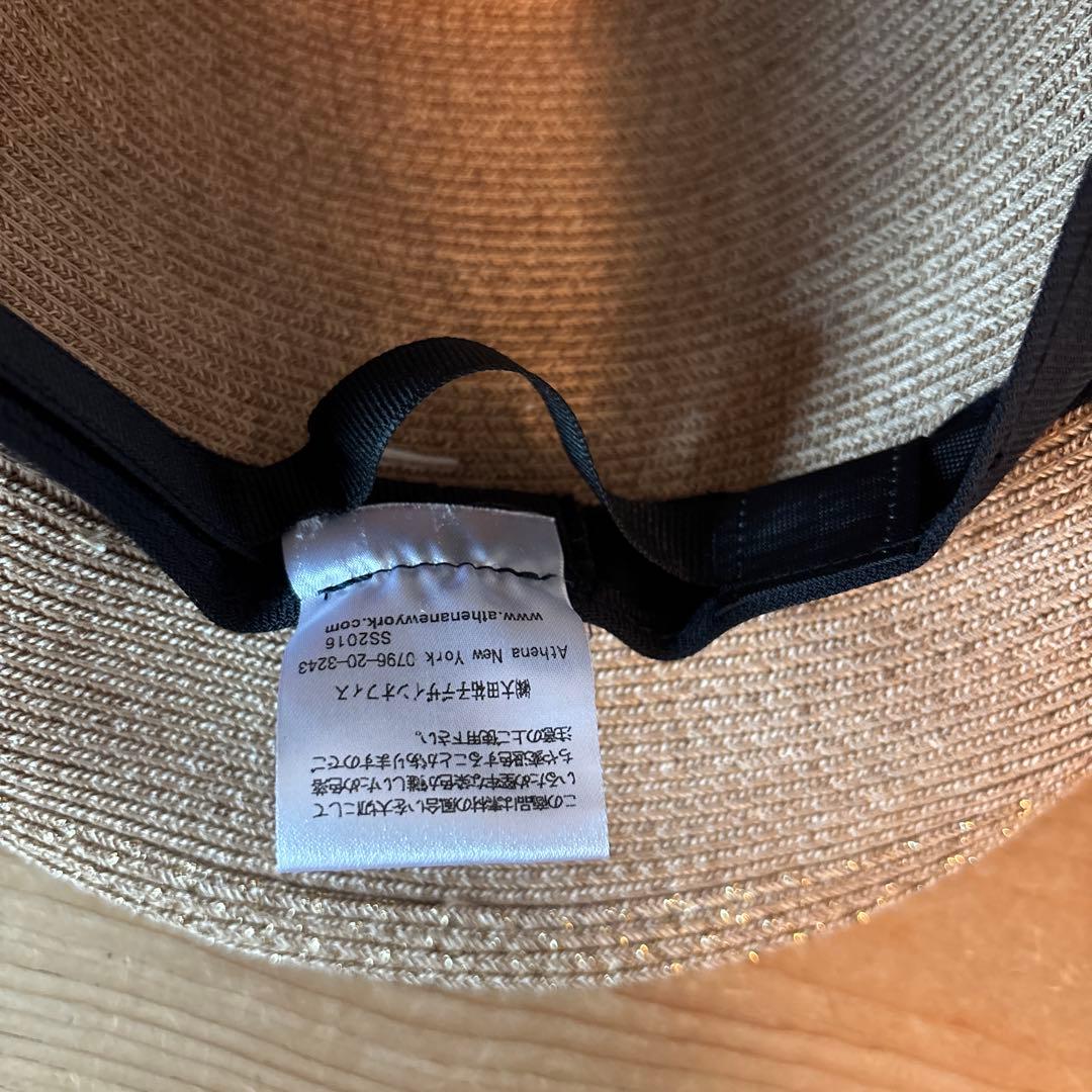 アシーナニューヨーク フェドラハットAthenaNewYork お値下げ中♡