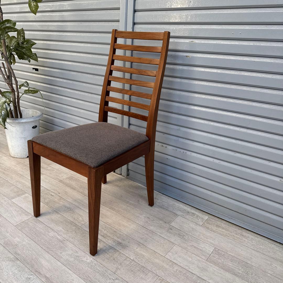 秋田木工 天然木 ダイニングチェア IDC 大塚家具　④