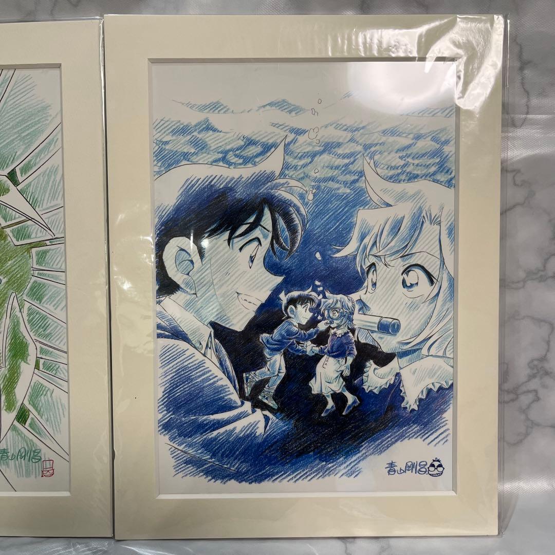 名探偵コナン 黒鉄の魚影 複製原画 レザーポスター